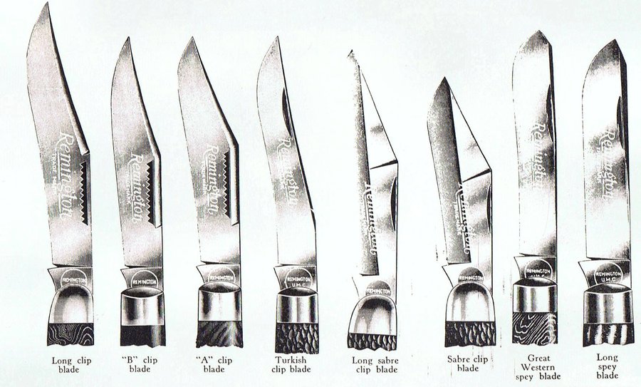 Page 22 - Formes de lames de couteaux japonais